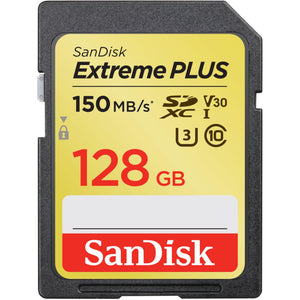 SanDisk Extreme Plus SDXC 128GB Memory Card