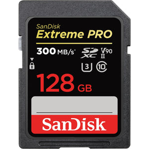 Sandisk Extreme Pro 128GB SDHC Memory Card [2021]