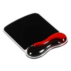 Kensington Duo Gel Mouse Pad Wave Red/Smoke