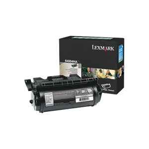 Lexmark 64004HR High Yield Return Program Black Toner Cartridge (21K) - GENUINE