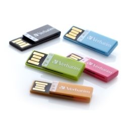 Verbatim Store 'n' Go Micro USB Drive 32GB (Caribbean Blue)
