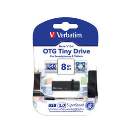 Verbatim Store'n'Go OTG Titanium USB 3.0 Drive 8GB