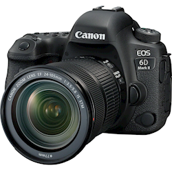 Canon EOS 6D Mark II Premium Ki Includes: EOS 6D Body, EF 24-105mm f/3.5-5.6 is STM Lens