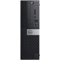 DELL OPTIPLEX 7060 SFF, i7-8700, 8GB, 1TB, DVDRW, NO-WL, W10P, 3YOS