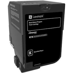Lexmark 74C60K0 Black Toner Cartridge - 3,000 pages