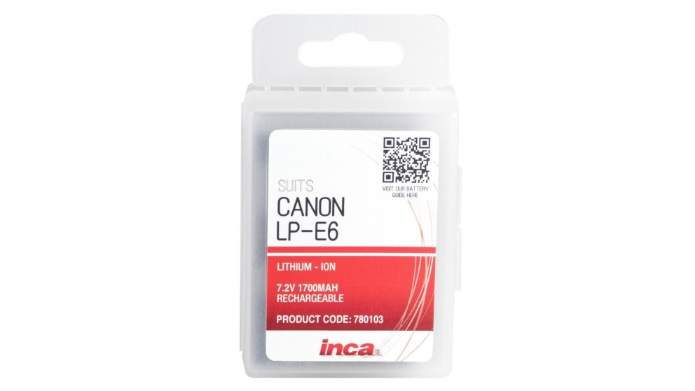 Inca LP-E6 Canon Replacement Battery