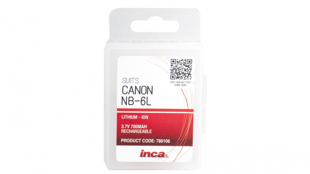 Inca NB-6L Canon Replacement Battery