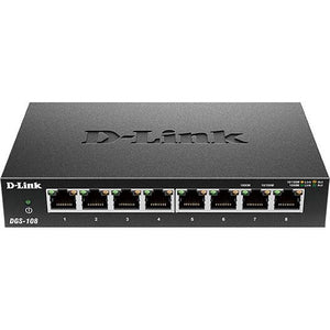 D-Link 8-Port Gigabit Desktop Switch (Metal Housing)