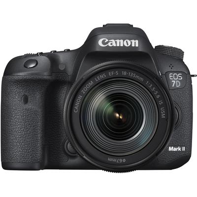 Canon 7D Mark II, EOD Camera Body with EF-S 18135 USM 20.2MP APS-C CMOS Sensor Dual DIGIC 6 Image Processors 3, 1.04m-Dot