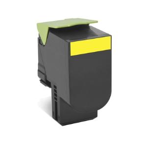 Lexmark 808HY HY Yellow Toner - 3,000 pages