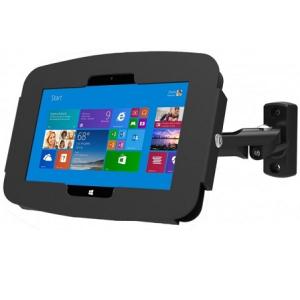 Secure Space Enclosure with Swing Arm Mount for Lenovo ThinkPad 10 - Black