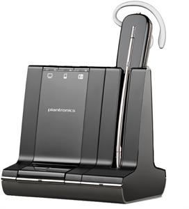 PLANTRONICS SAVI W740 CONVERTIBLE WIRELESS UC DECT SYSTEM (PC/DESKPHONE/MOBILE)