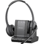PLANTRONICS SAVI W720-M OVER-THE-HEAD BINAURAL WLESS UC DECT SYSTEM -LYNC/SKYPE CERT