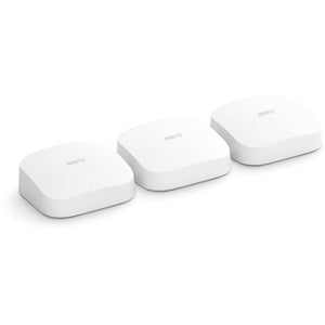 eero Pro 6 TrueMesh Wi-Fi 6 Tri-Band System (3-pack)