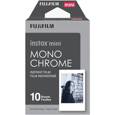 Fujifilm Instax Mini Film Monochrome for Instax Mini Cameras (10 Pack)