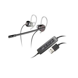 PLANTRONICS BLACKWIRE C435-M STEREO EAR-BUD UC USB HEADSET W/TRAVEL CASE - LYNC/SKYPE CERT