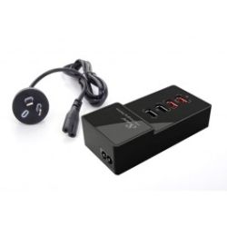 8Ware 4-Port USB Charging Station with 2.1Amp x 2 and 1.0Amp x 2