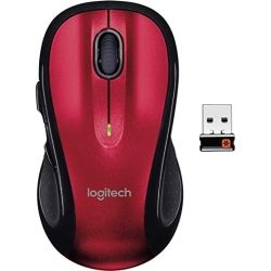 Logitech M510 Wireless Laser Mouse-Red