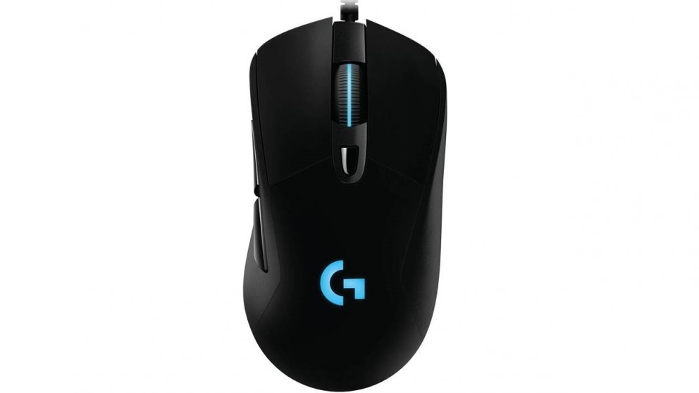 LOGITECH G403 PRODIGY GAMING MOUSE,6 CUSTOMIZABLE BUTTONS PROGAMMABLE RGB LIGHTING 2YR WTY