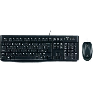 Logitech MK120 Wired Desktop Keyboard and Mouse Combo