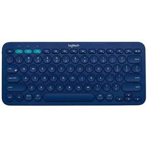 Logitech K380 Multi-Device Bluetooth Keyboard - Blue