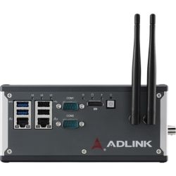 AD-Link Intel Atom E3950 Processor-Based Machine Condition Monitoring Edge Platform with built-in 4-ch 24-bit DSA, 4GB RAM, 128G mSATA SSD, Win10_64 English