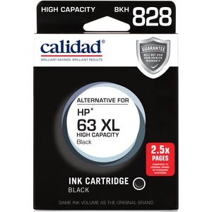 Calidad High Yield Alternative Ink Cartridge for HP 63XL (Black)