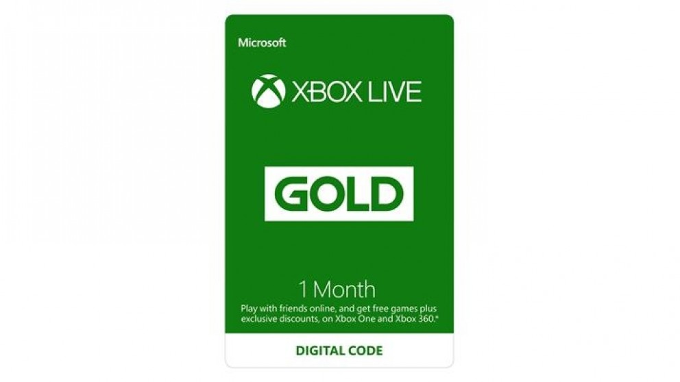 Xbox Live 1 Month Gold Membership