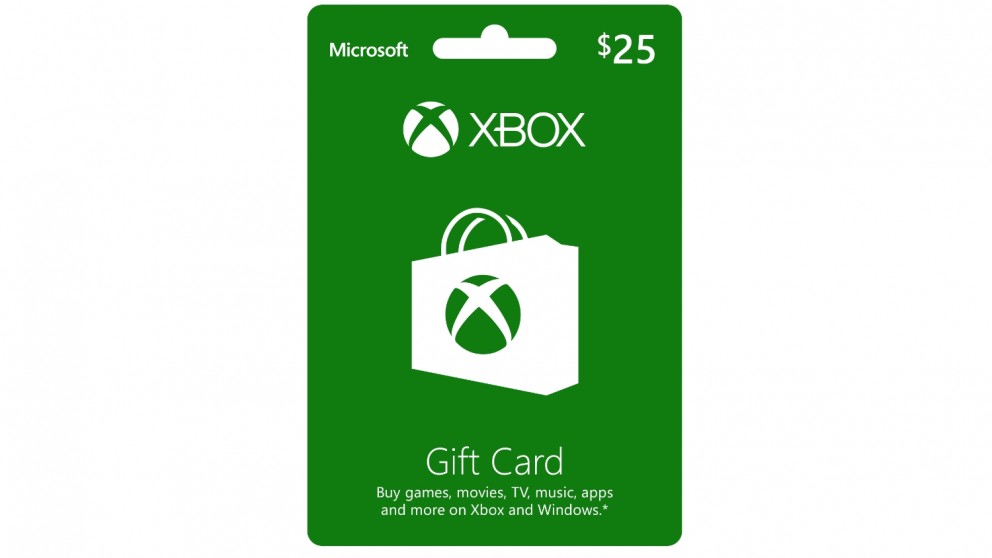 Xbox Live $25 Gift Card