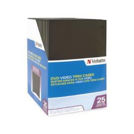 Verbatim 94837 DVD Video Trim Case (25Pk)