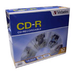 Verbatim CD-R 10pack Slim Case