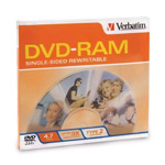 Verbatim 95002 DVD-RAM Type 4 Slide Case (1Pk)