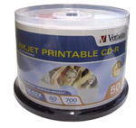 Verbatim 95005 Silver InkJet (50Pk)