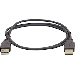 Kramer USB 2.0 A to A Cable; 6ft / 1.8m (96-0212006)