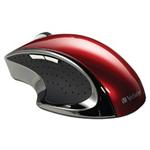 Verbatim Wireless Desktop Optical Ergo Mouse - Red