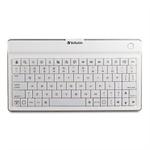 Verbatim Bluetooth Ultra-Slim Mobile Keyboard - White