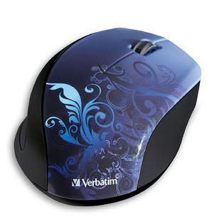 Verbatim Wireless Optical Design Mouse - Blue