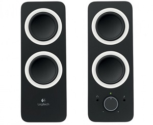 Logitech z200 Multimedia Speakers - Midnight Black