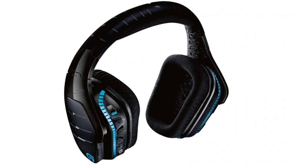 LOGITECH G933 PERSEUS FIRE WIRELESS SOURROUND SOUND GAMING HEADSET