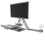 Sit-to-Stand Wall Workstation White
