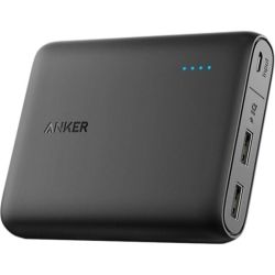 Anker PowerCore 13, 000mAh Portable Dual USB Power Bank - Black