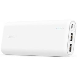 ANKER POWERCORE 15,600MAH PORTABLE USB POWERBANK WHITE