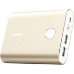ANKER POWERCORE+ 13,400MAH PORTABLE USB 3.0 POWERBANK GOLD