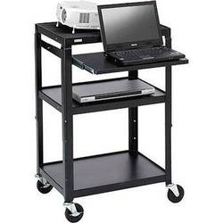 AV Notebook & Projector Cart Adjustable Top Shelf