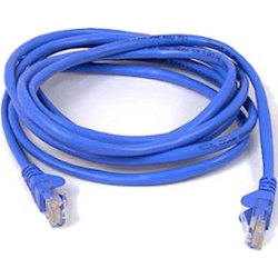 BELKIN CAT5E SNAGLESS PATCH CABLE, 2M, BLUE