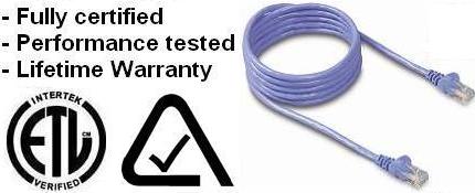 BELKIN CAT6 COPPER PATCHCABLE- BLUE - 5M