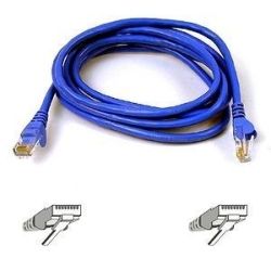 BELKIN CAT6 COPPER PATCH CABLE - BLUE - 10M