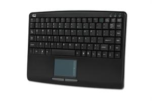 AKB-410UB SlimTouch 410 Mini Touchpad Keyboard USB (Black)