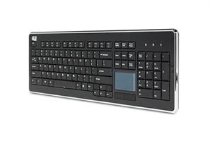 AKB-440UB SlimTouch 440 Desktop Touchpad Keyboard USB (Black)