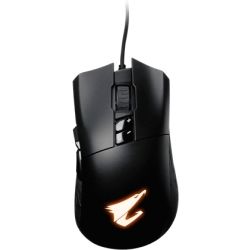 Gigabyte AORUS M3 Optical Gaming Mouse USB Wired 6400 dpi 12500 fps 50g 3D Scroll 20 million click Matte Black RGB Fusion On-the-fly DPI Adjustment